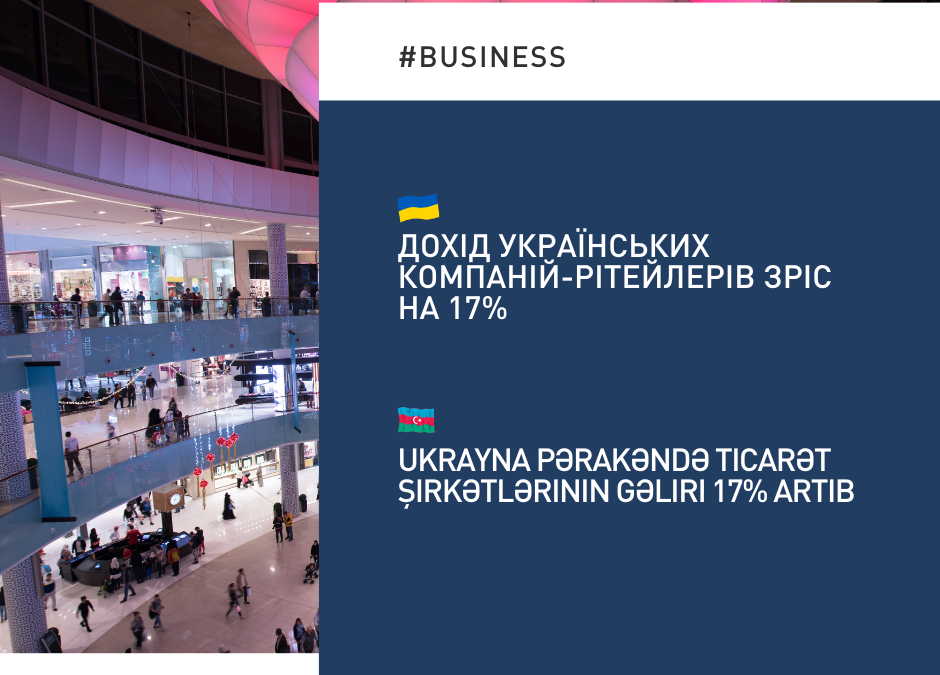 Дохід українських компаній-рітейлерів зріс на 17%