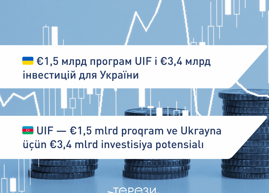 Ukraine Investment Framework мобілізує мільярдні інвестиції для економіки України